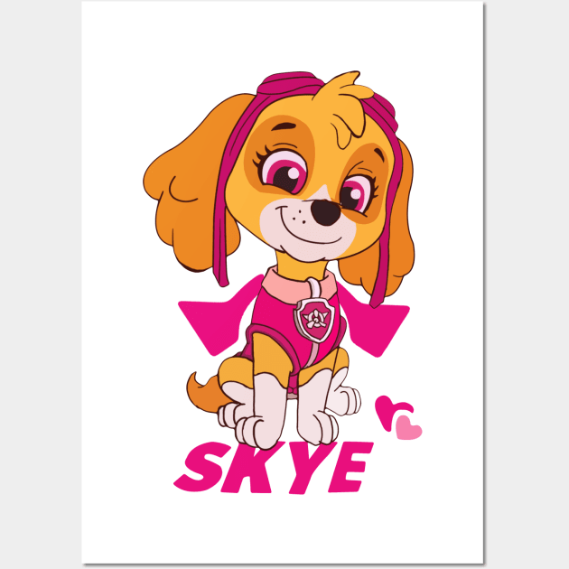 skye patrol Wall Art by BigM89